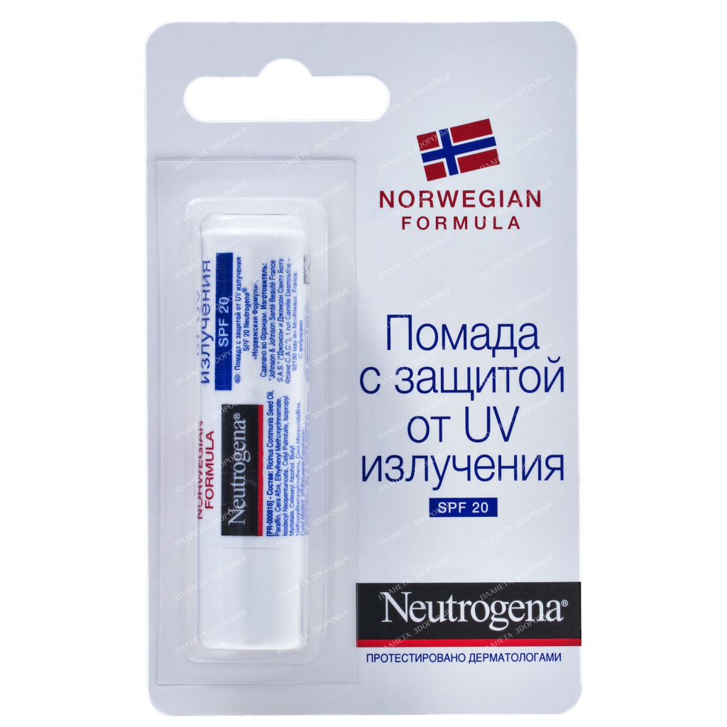 Бальзам-помада для губ Neutrogena Norwegian Formula (4,8 г)